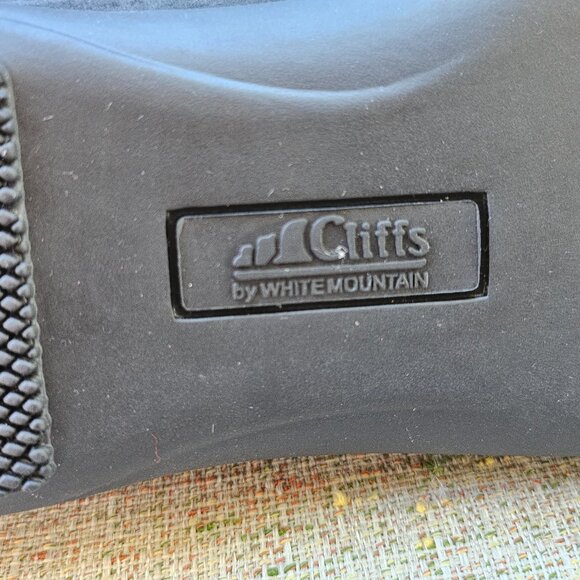 Cliffs by White Mountain Flats Women 7.5 Comfort ballet Black Shoes - Picture 12 of 14